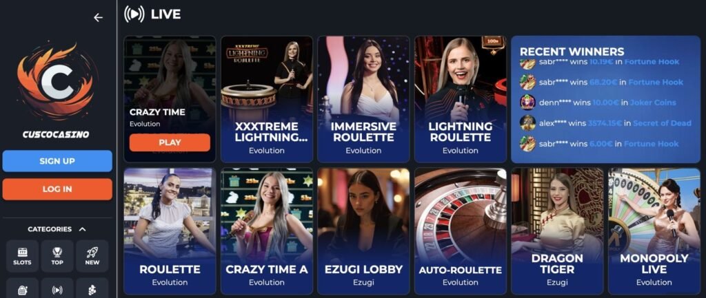 live blackjack